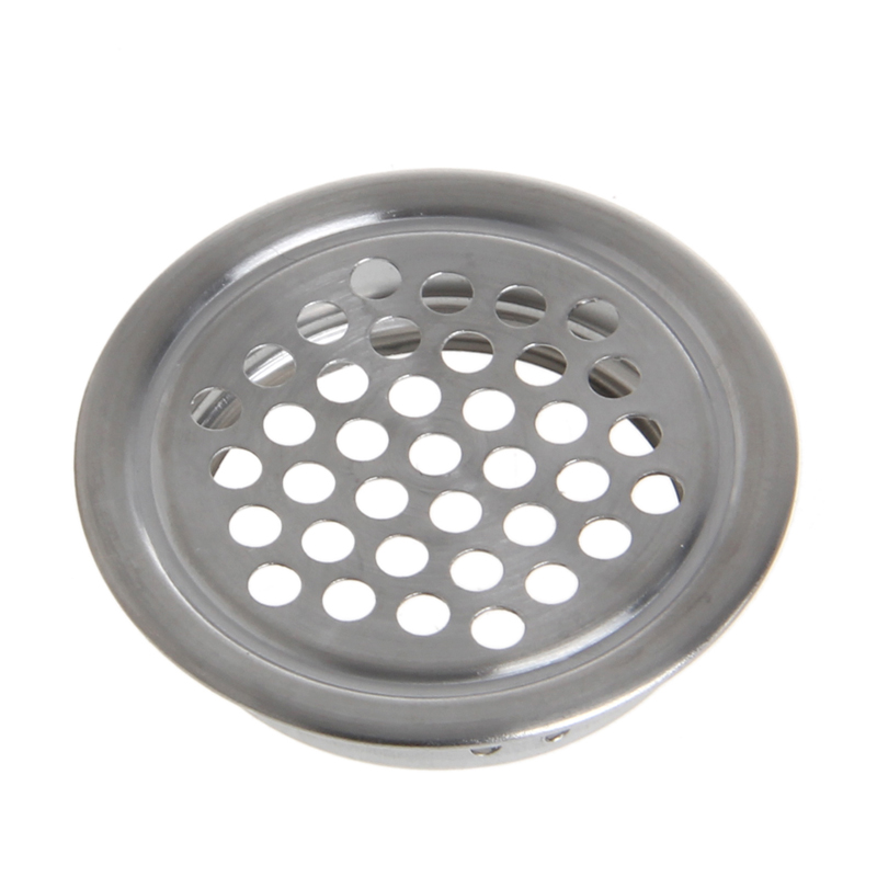 1pc garderobsskåp i rostfritt stål mesh hål luftventil jalusi ventilationslock köksskåp delar & tillbehör dia 35/53mm