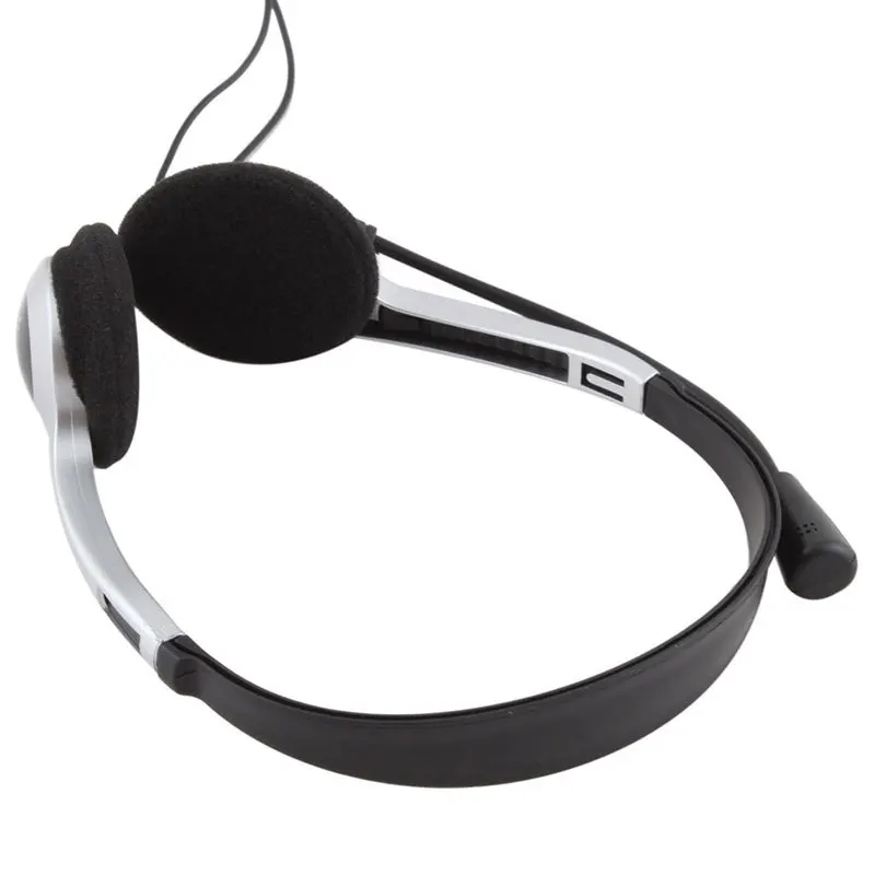 Goedkope Bedrade Gaming Koptelefoon Hoofdtelefoon Met Microfoon 3.5Mm Plug Mic Voip Headset Skype Voor Pc Computer Laptop #21228