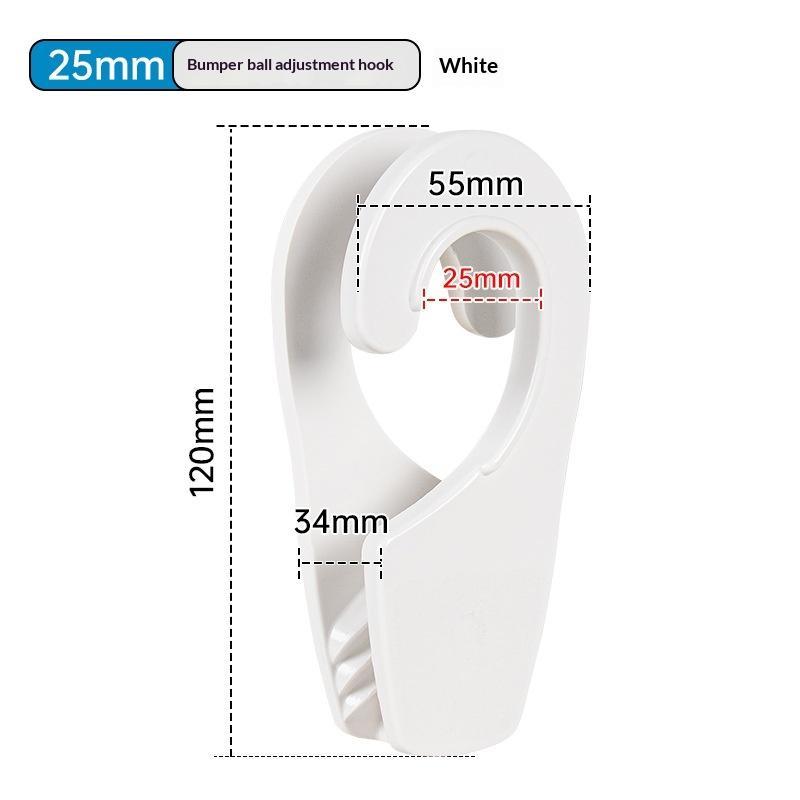 25MM Boat Rail Fenders Hanger Anti-Collision Quick Adjustable Mudguard Hook for Marine Sailing Yacht: Beige