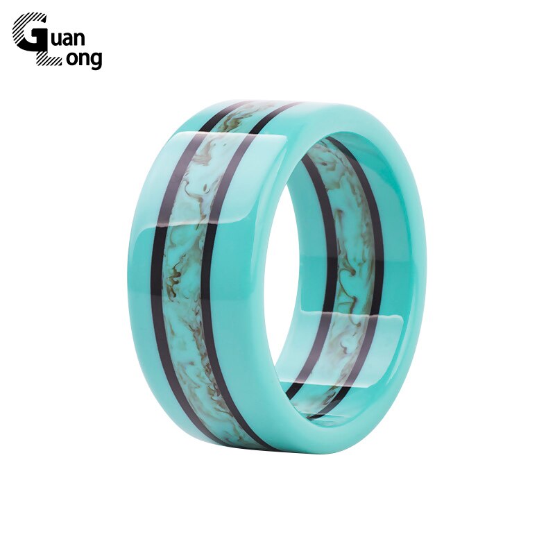 GuanLong nouvelle résine artisanat bracelet Bracelets Puseiras pour dames haute rue spectacle bijoux