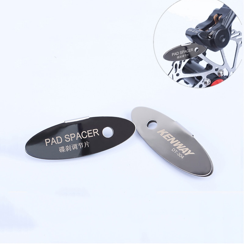 MTB Rabatt Bremsbeläge Anpassung Werkzeug Fahrrad Pads Montage Assistent Bremsbeläge Rotor Ausrichtung Werkzeuge Abstandshalter Fahrrad Reparatur Bausatz