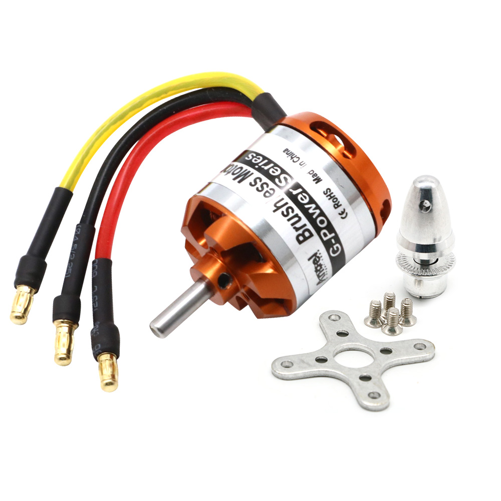 Motor sin escobillas D2822 D2830 D2826 D2836 D3530 D3548 D3542 D3536 Motor para Mini multicópteros RC avión de ala fija