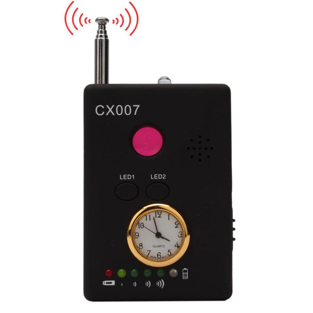 Cx007 multifunksjons rf-signal kamera telefon gsm gps wifi feildetektor med alarm