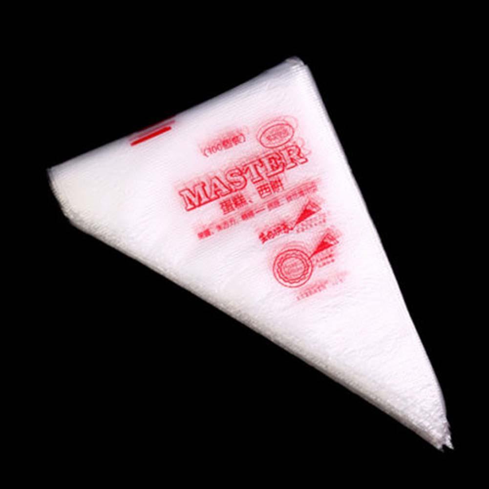 100 x Plastic Wegwerp Icing Piping Frosting Spuitzak Cake Sugarcraft DIY