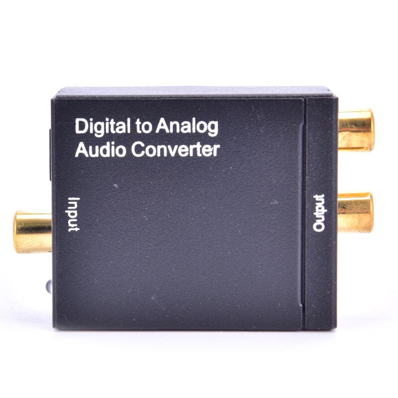 Digitale Analoge Audio Converter Optical Fiber Toslink Coaxiale Atv Dac Versterker