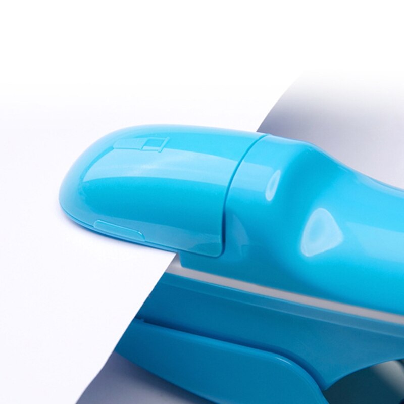 No Staples Nail Free Stapler Mini Cute Paper Book Binding Stapling Machine Stapleless Staplers Stationery Office Supplies
