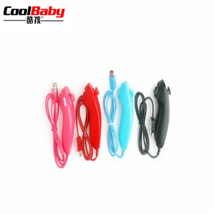 mando a distancia NUNCHUCK NUNCHUK en 6 colores para NINTENDO Wii, mando a distancia negro nunchunk, puerto usb