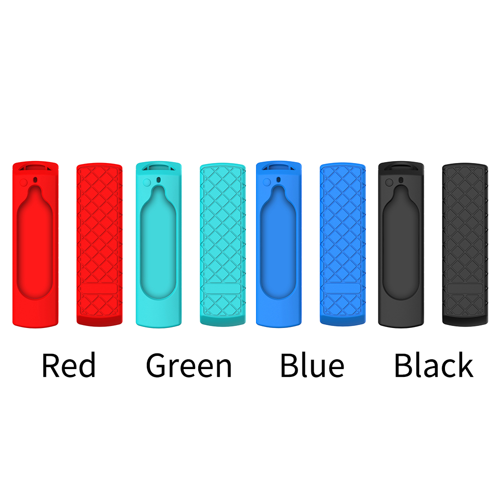 Silicone Cover Accessories Home Impact Resistant Anti Slip Soft Dust Proof Remote Case Reusable Protect For Fire TV Stick 4K