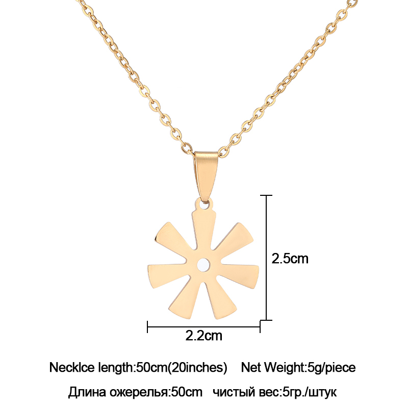 African Traditional Symbol Pendant Necklaces for Stainless Steel Gold/Steel Color Africa Adinkra Gye Nyame Ethnic Jewelry