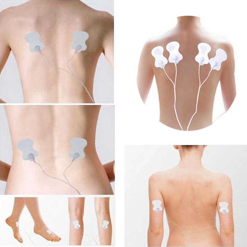 Russian Version Health Care Full Body Neck Massager Back Foot Muscle Pain Relief Therapy Slimming Massage Relaxing Tens 16 P