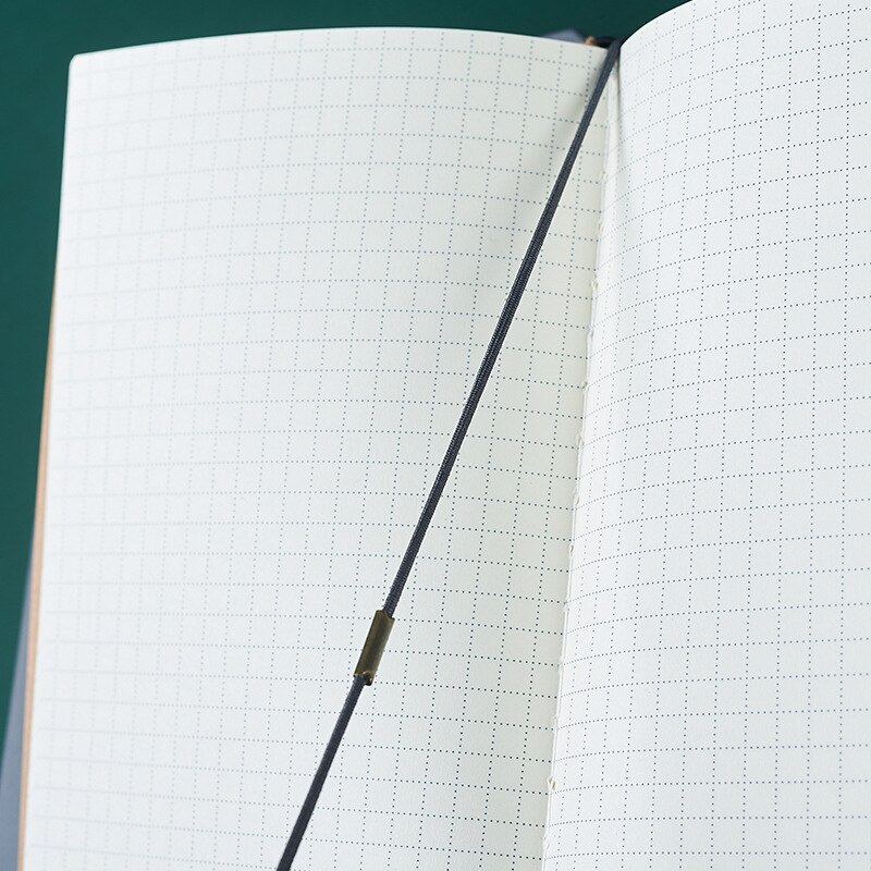 Portable Office Stationery Planner,Cute A6 Leather Mini Travel Schedule Diary Bullet Journal Notebooks Brown