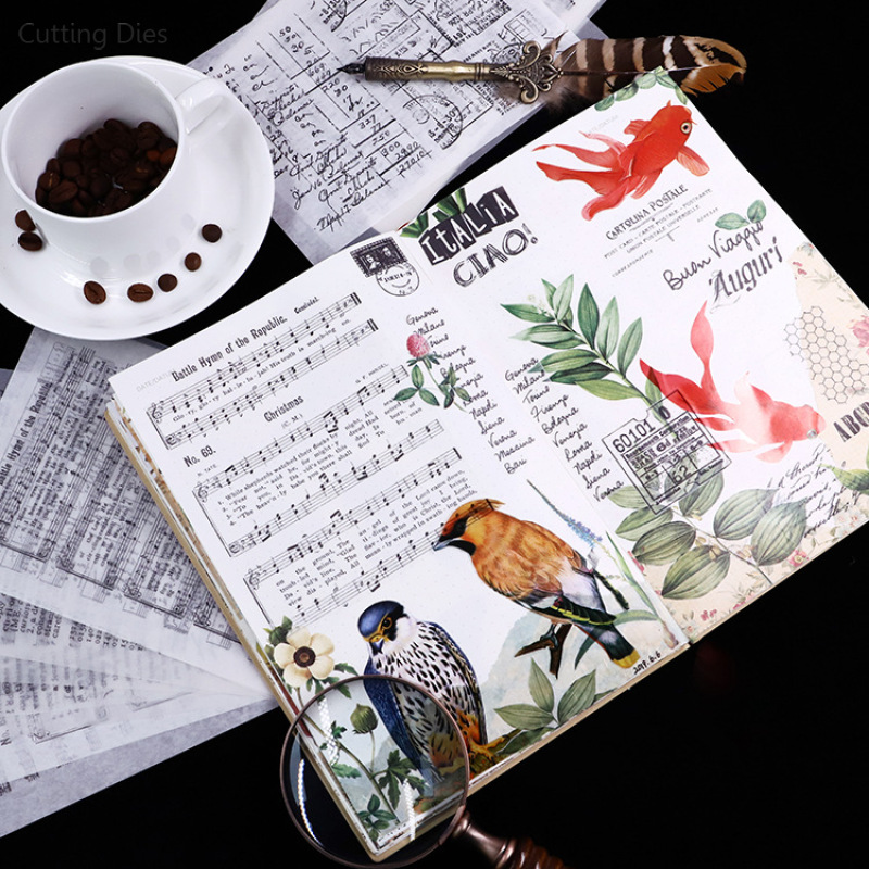Vintage sigill klistermärke svavelsyra pappersklistermärke för scrapbooking pyssel dekorativa velängpapper klistermärken hantverk