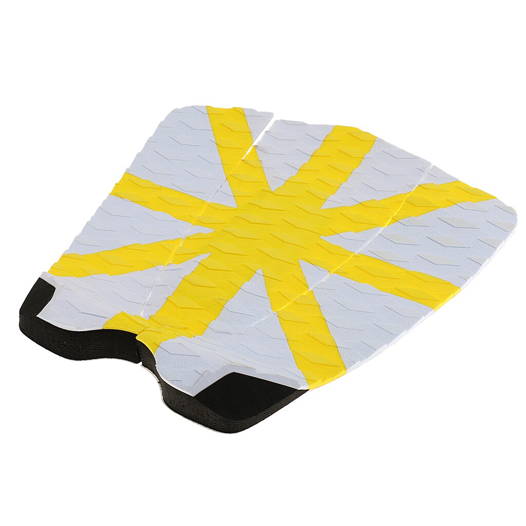 3 piece Surfing Surfboard Traction Tail Pads Surfing Surf Deck Grips Accessories: D