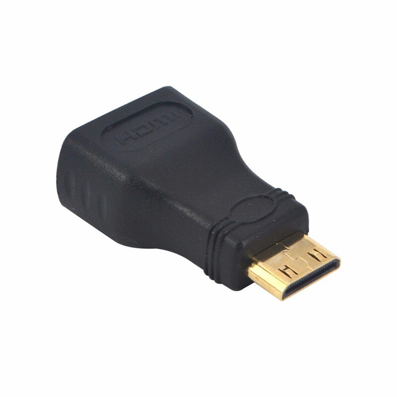 Hdmi til vga adapter mini hdmi han adapter til vga hun bygget -in 1080p chipset konverter til xbox 360 ps3 ps4 tv pc laptop cabo: Mini hdmi til hdmi