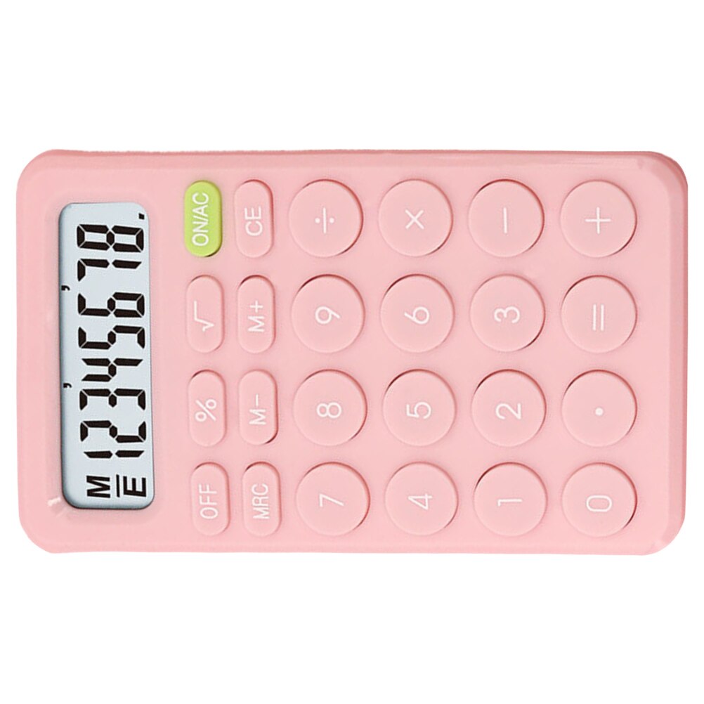 Calculator Eight-digit Calculator Student Calculator School Supply Kids Calculator for School Home Office: Olive Green