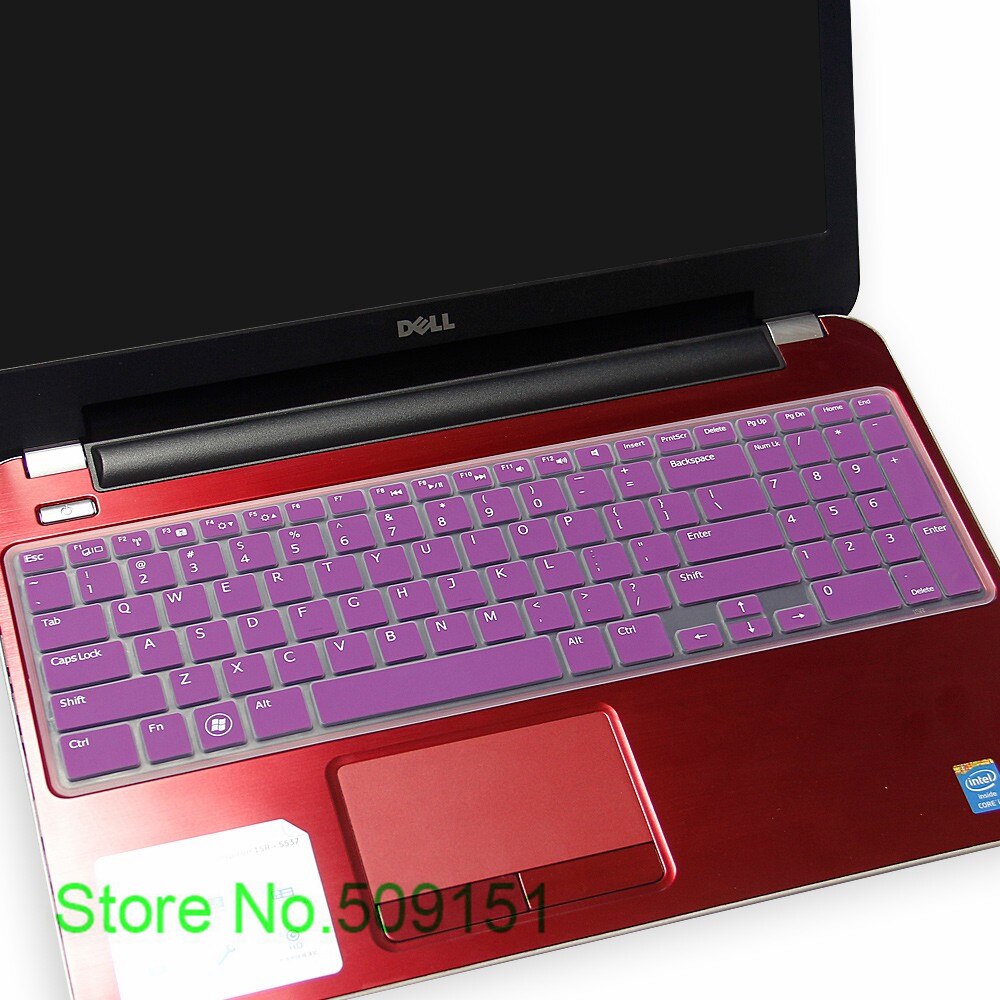 15 inch laptop keyboard cover For DEll inspiron 15R 5537 3537 5521 3521 2521 5528 N5110 M531R 15R-5521 N5010