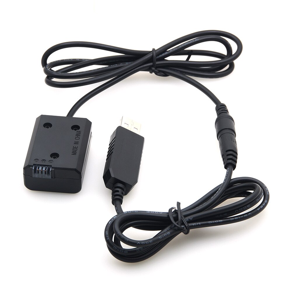 Adaptateur d&#39;alimentation externe de remplacement de batterie factice NP-FW50, coupleur cc pour A7R, A7, A7S, A7S Ii, A5000, A5100, A6000