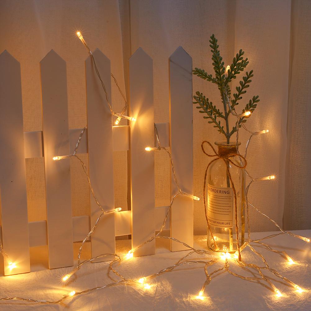 5.35m 50 LED Fairy Light String Garland USB Powered Energy Saving and Environmental Protection Christmas Outdoor Home Decor