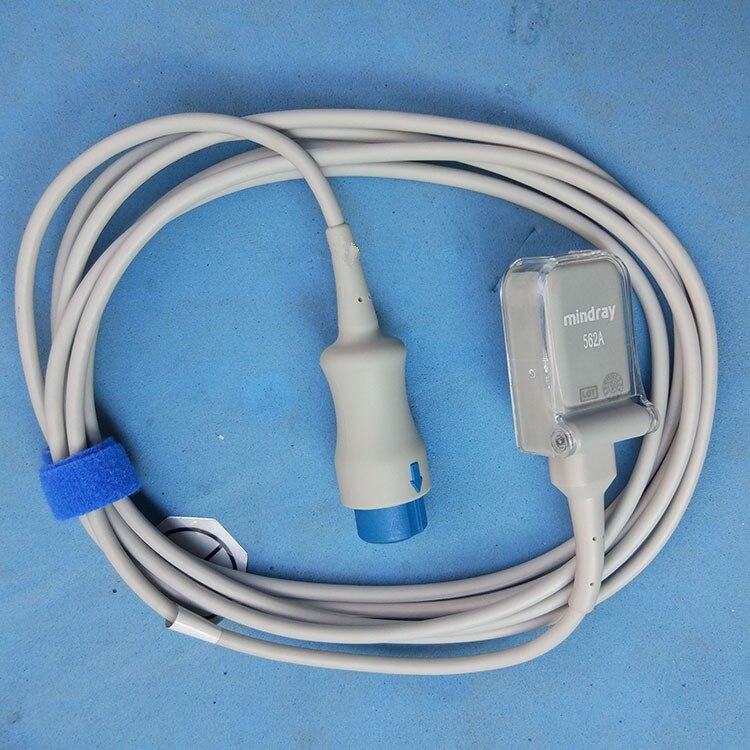 Mindray SPO2 562A 7-pin blood oxygen cable for Mindray T series IPM, IMEC, UMEC series
