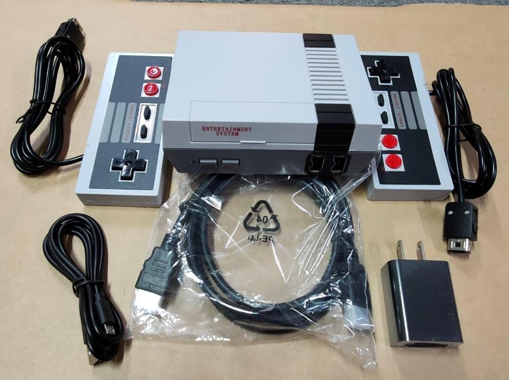 Hd nes classic edition retro console de jogos de vídeo embutido 638 jogos mini console de jogos de mão