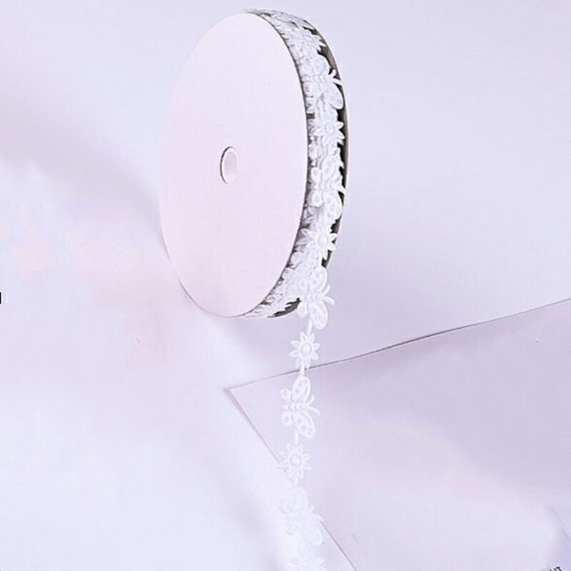 20 meter vlinder polyester lint haar decoratie knutsel verpakking riem doe-het-zelf handleiding hulpmateriaal lint 15mm: Antiek zilver