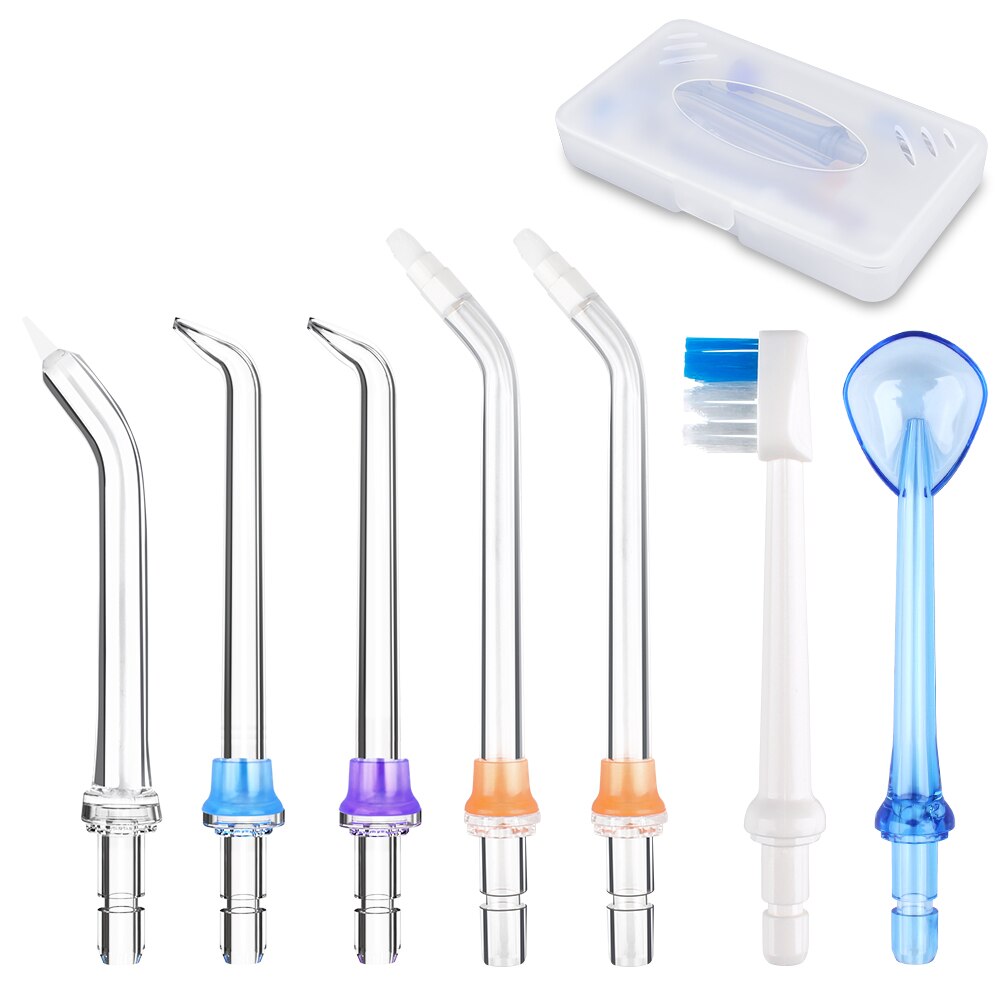 Boquillas de chorro portátiles para h2ofloss, irrigador Oral, limpiador Dental de agua, accesorio de repuesto con caja