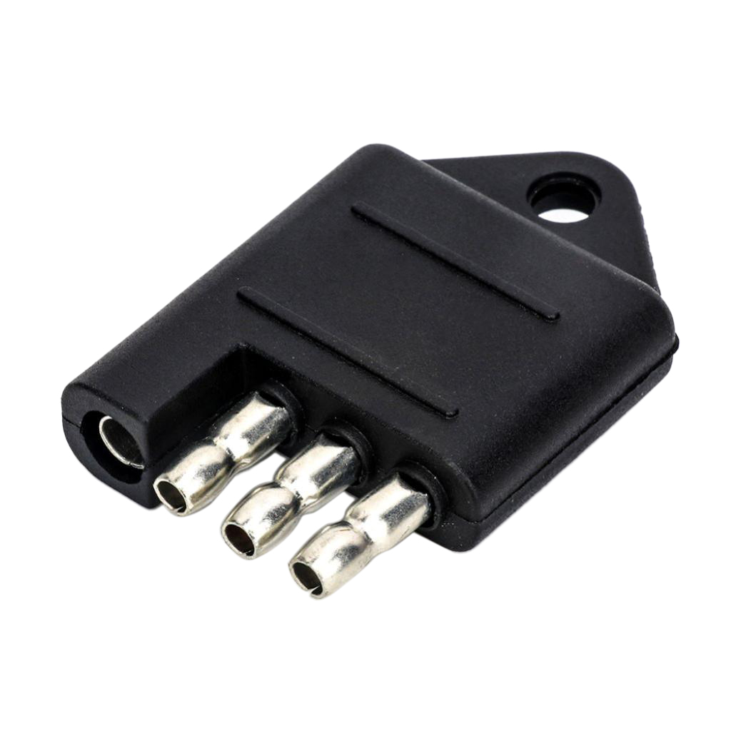 Vehicle Socket Way Flat Towing Tester 4-Pin Trailer Wiring Tester Plug RV