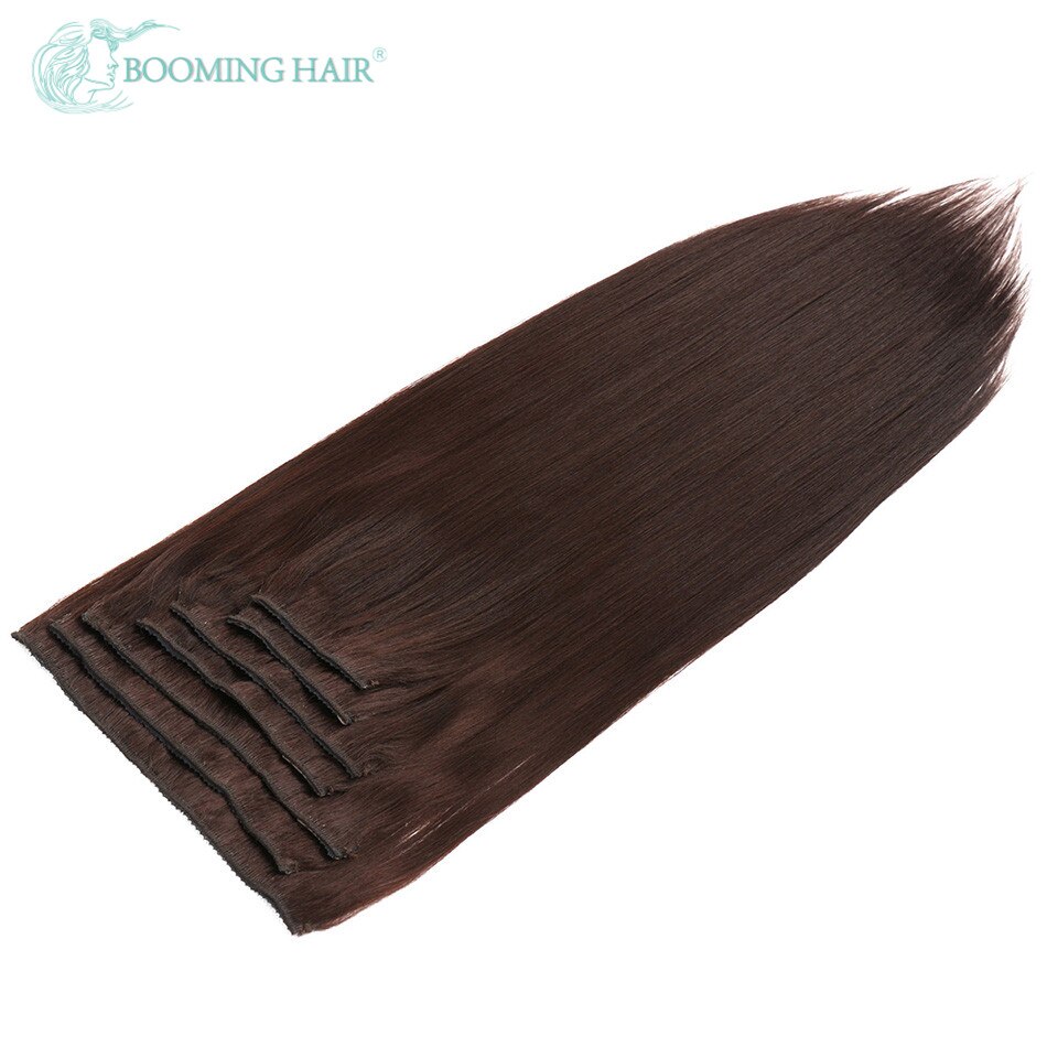 Booming Haar 24 Inches 140G In Hair Extensions Lange Rechte Haar Voor Vrouwen Hoge Temperatuur Fiber Extensions: #4