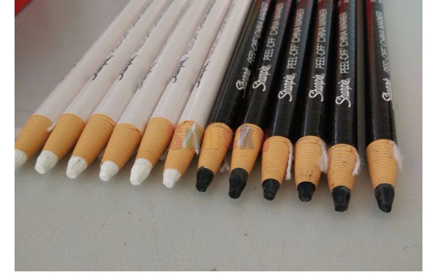 Sharpie – marqueurs de porcelaine pelables, marqueurs en céramique pour verre, effaçables facilement et proprement avec un chiffon humide 2060 2089 2059 2072 12 pièces/lot