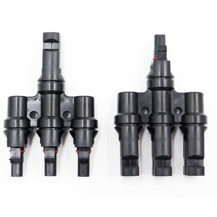 3T Connector male and female Multi T Connector solar panel parallel connection branch pv module panel connect solar