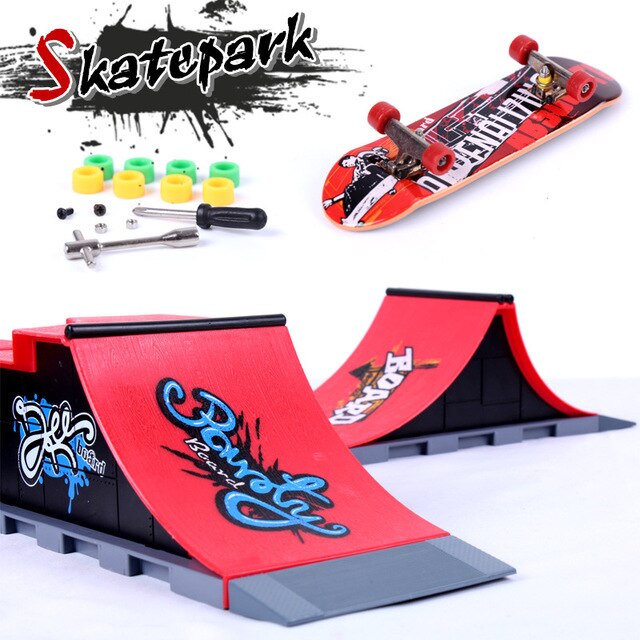Professionele Vinger Skateboard Set Toets Finger Board Met Lagers Wiel Foam Tape Set Skateboards