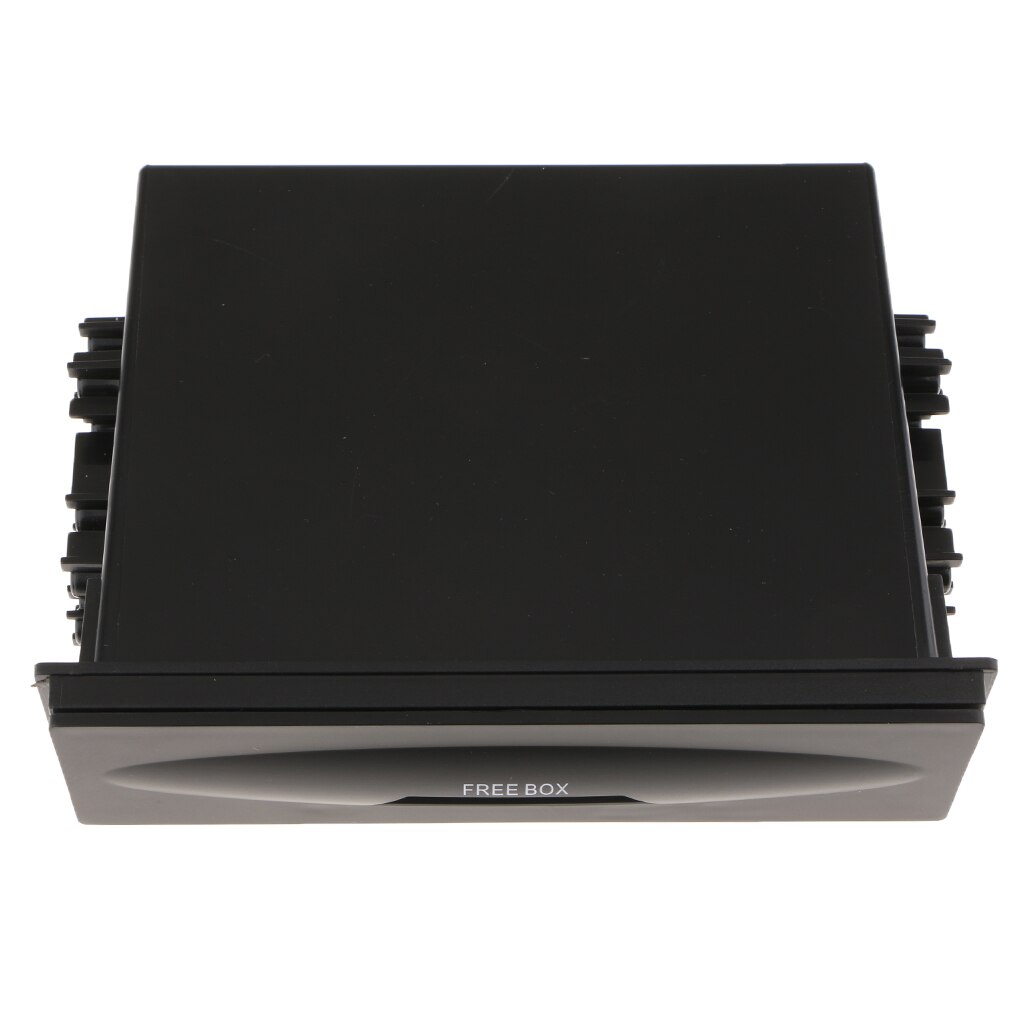 Single Din Car CD Player Radio Stereo Dash Trim Storage Pocket Box