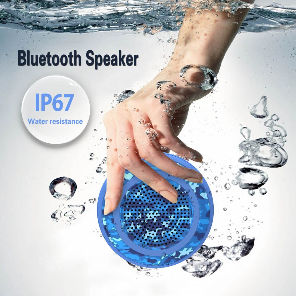 IPX7 Diepe Bas Zwemmen Speaker Zwembad Drijvende Tws Bluetooth Speakers Draadloze Waterdichte Stereo Voor Outdoor Tf Power Калонка