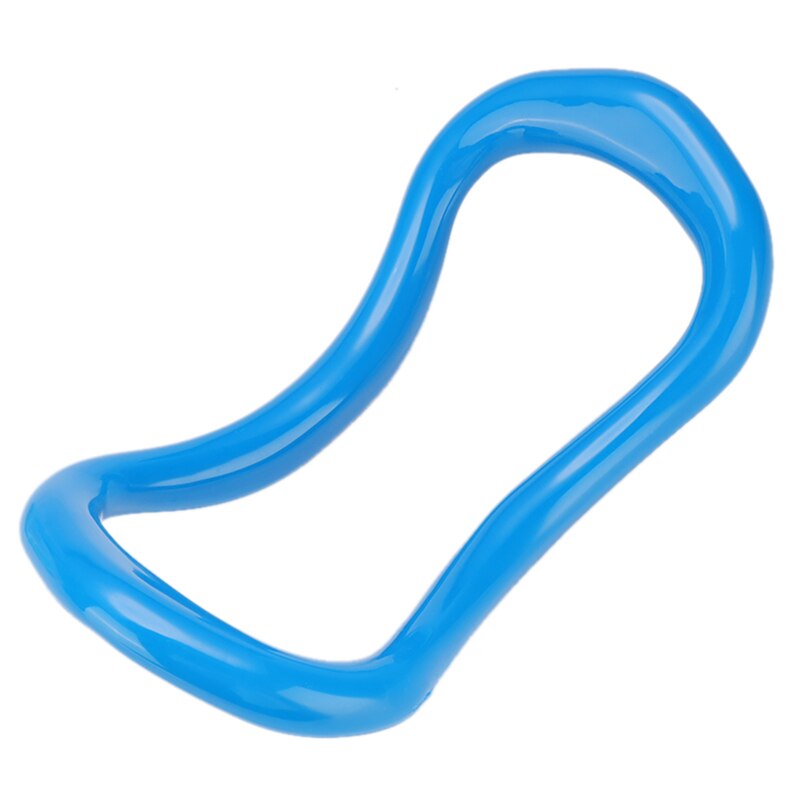 Multifunktion yoga magisk ring pilates yoga cirkel utrustning pilates träningsring fitness cirkel träning motstånd stödverktyg: Blå