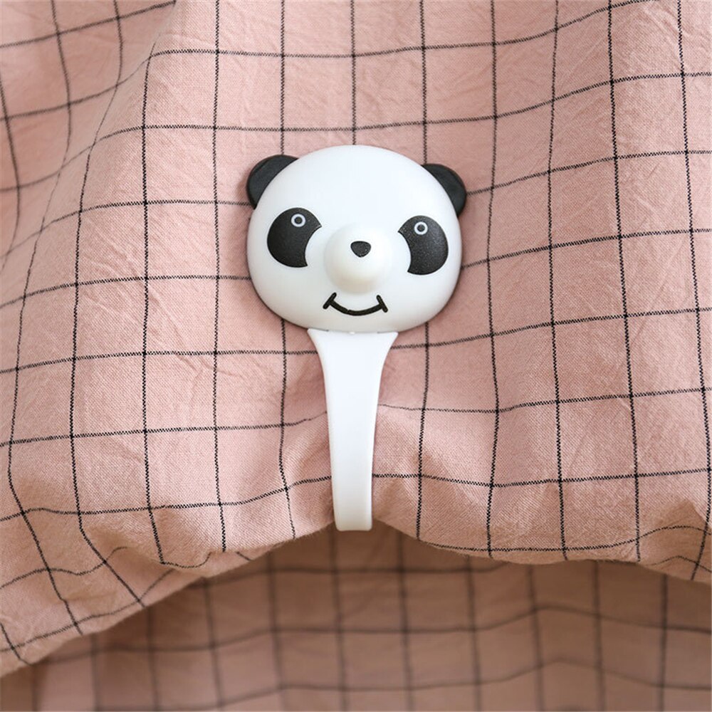 1pc panda påslakan gripper sängtäcke påslakan påsehållare klämmor klämma fäste set bekväm enkel användning ingen magnet