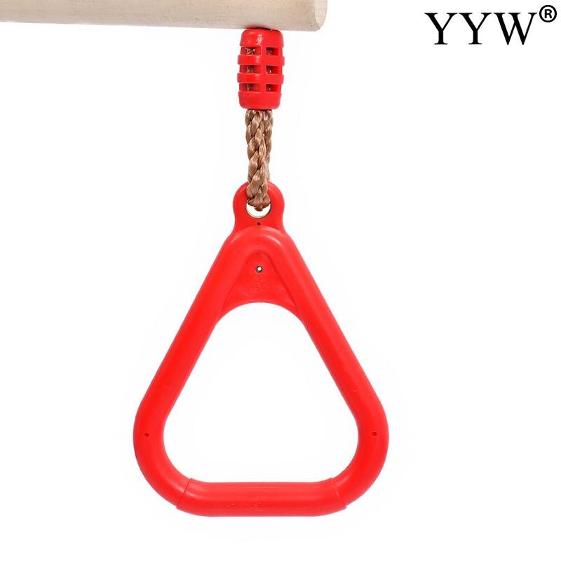 Træ gymnastikringe til børn 25mm gymring med justerbare stropper spænder indendørs fitness crossfit hjemmeplads gym pull-up
