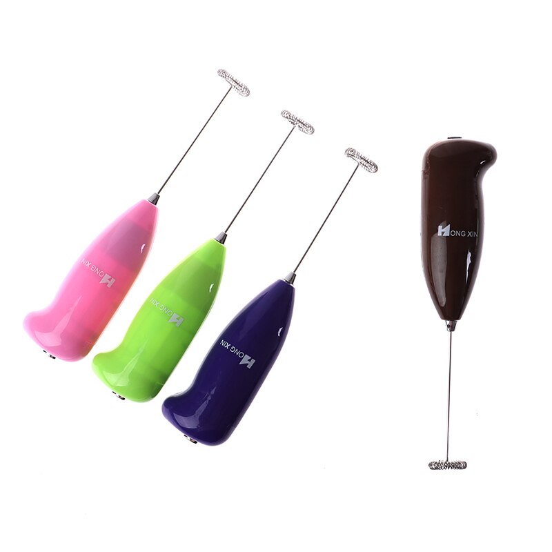 1pc mleko napoje kawa ubijaczka, rózga elektryczna trzepaczka robić jajek spieniacz spieniacz mini uchwyt mieszadło praktyczne narzędzie kuchenne