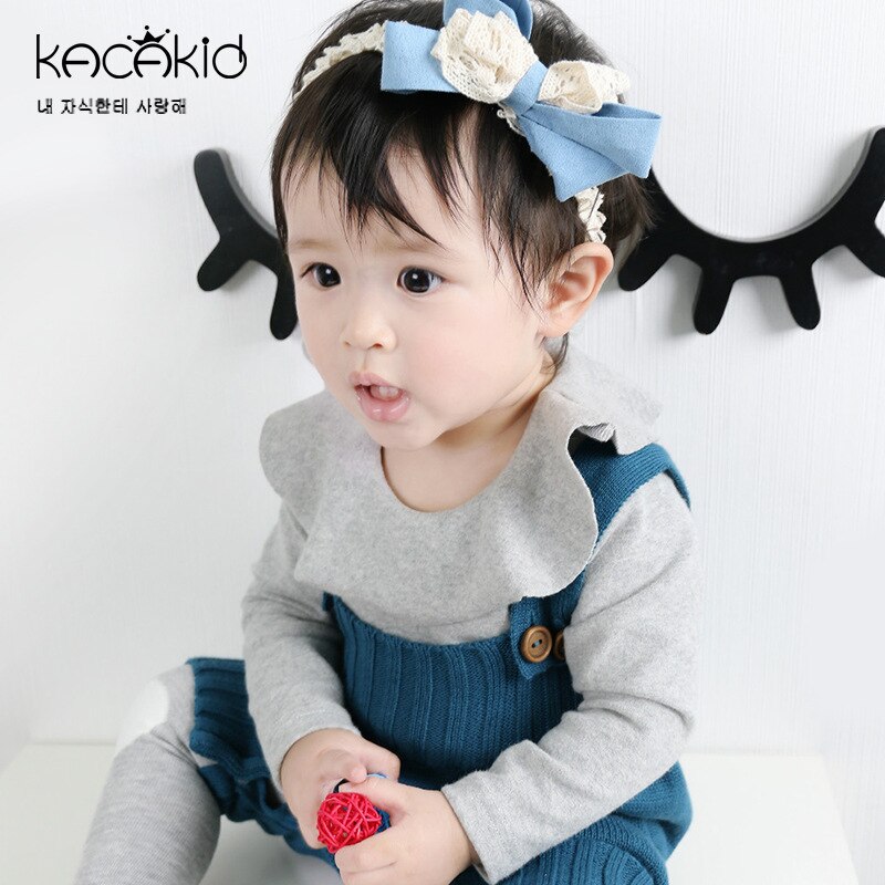 Kacakid Autumn baby girls cotton Tops clothing kids cute sweater baby long sleeve Tshirt soft Tees coat