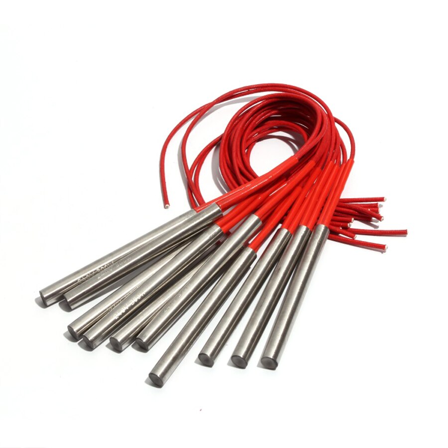 10PCS 10.5mm 140~160mm 201SUS Single Head Heating Pipe 110/220/380V Tubular Heater 360/380/390/400/420W Electric Element