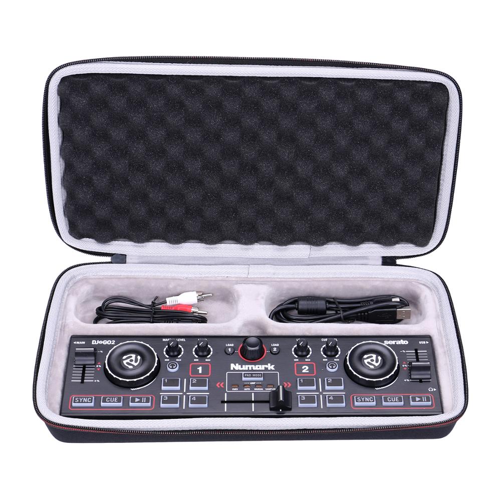 LTGEM EVA Carrying Hard Case for Numark DJ2GO2/Pocket DJ Controller