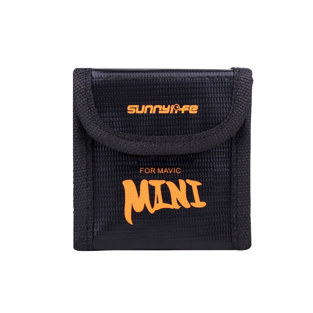 Drone mavic mini/ mini 2 batteri opbevaringstaske lipo safe taske til dji mini/ mini 2 tilbehør: Til 2 batterier