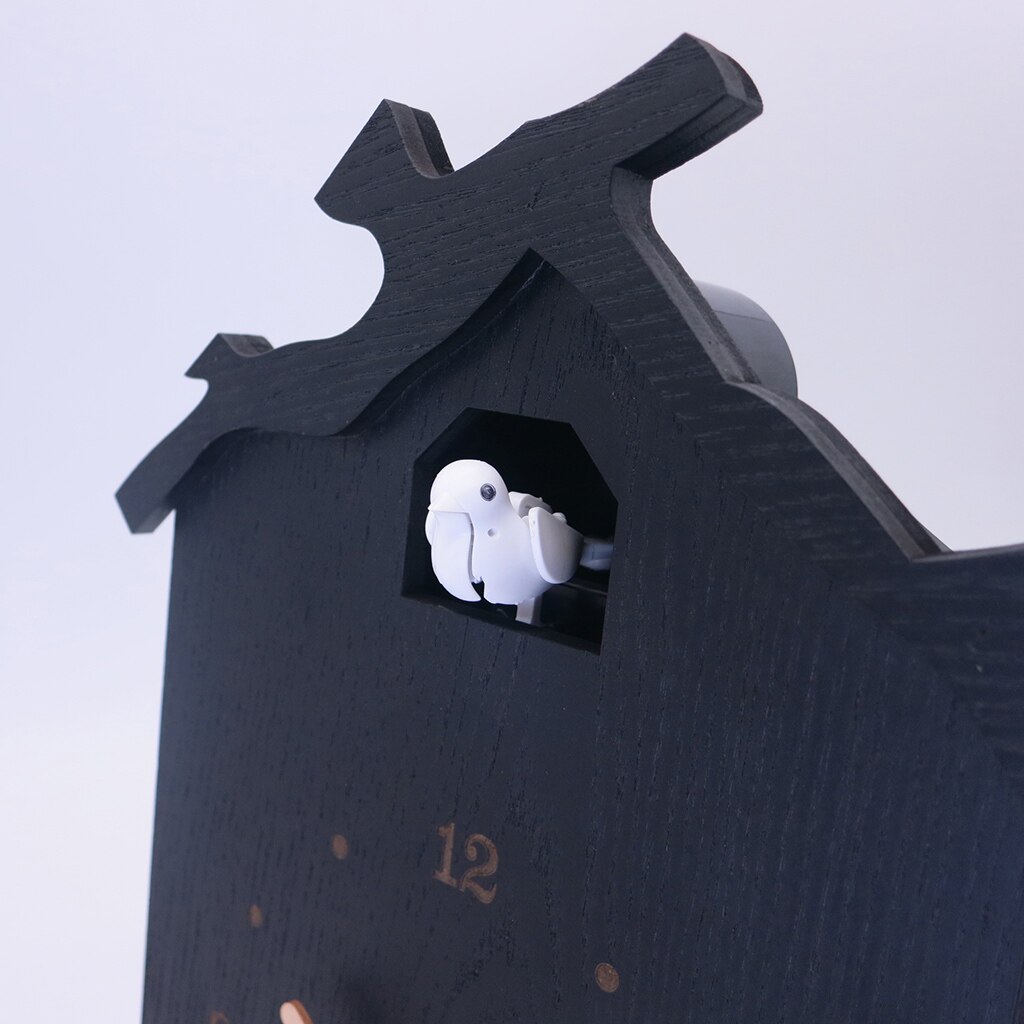Birdhouse Moderne Koekoeksklok Natuurlijke Vogel Oproep Slinger Wandklok Kinderen -Battery Operated