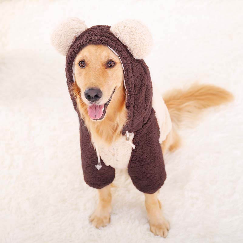 Ropa para perros grandes Golden Retriever, abrigo de talla grande para otoño e invierno, Sudadera con capucha para mascotas, disfraz para perros Pug