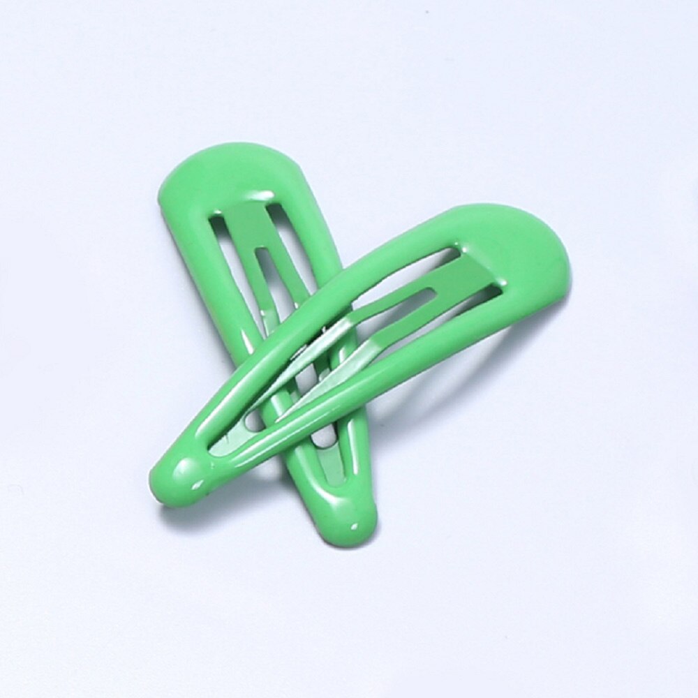 Barrettes à cheveux pour enfants, épingles colorées, couleur bonbon, 1 pièce, accessoires: green