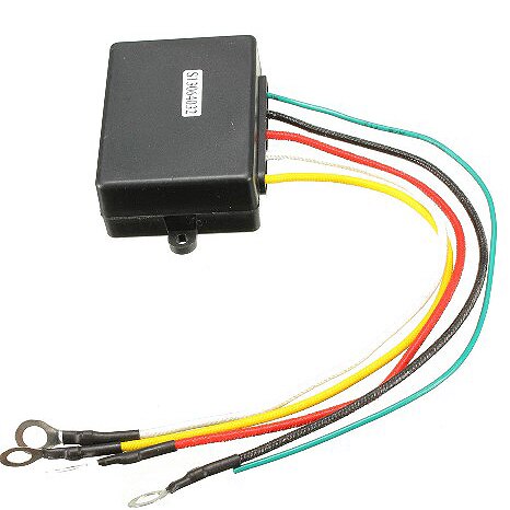 24V 50Ft automatique sans fil Console treuil télécommande voiture manuel émetteur bouton Console pour voiture Atv Suv camion