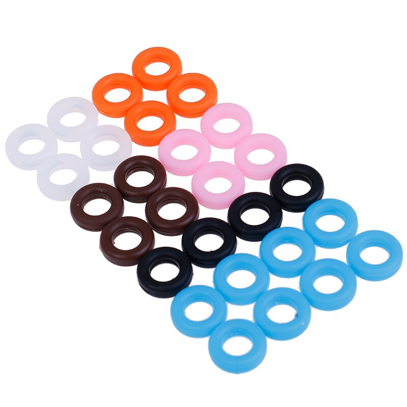 4pcs=2Pair Glasses Ear Hooks Round Anti Slip Silicone Grips Eyeglasses Sports Temple Tips 4pcs