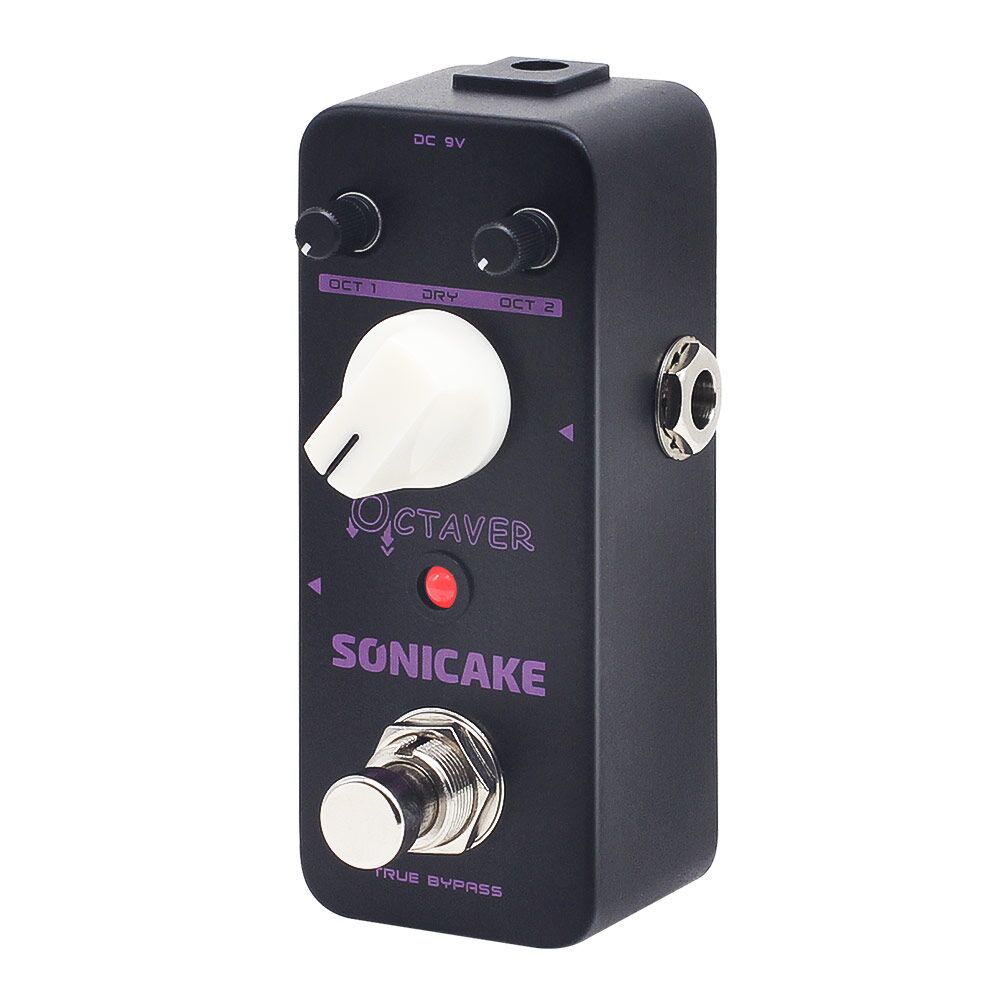 SONICAKE – pédale avec effets de guitare basse, QSS-19 Octaver, analogique classique