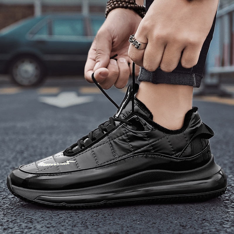 Designers Popular Men Sneakers Lace-up Full Grain Leather Men Casual Shoes Men Shoes Leisure Footwear Comfortable