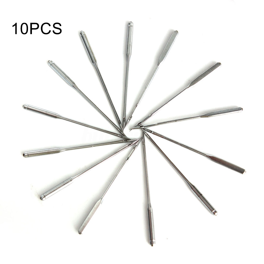 10 pcs Staal Thuis Universele Bal Punt Binnenlandse Craft Naaimachine Naalden Tool Huishouden Draad Duurzaam Gebreide Accessoires