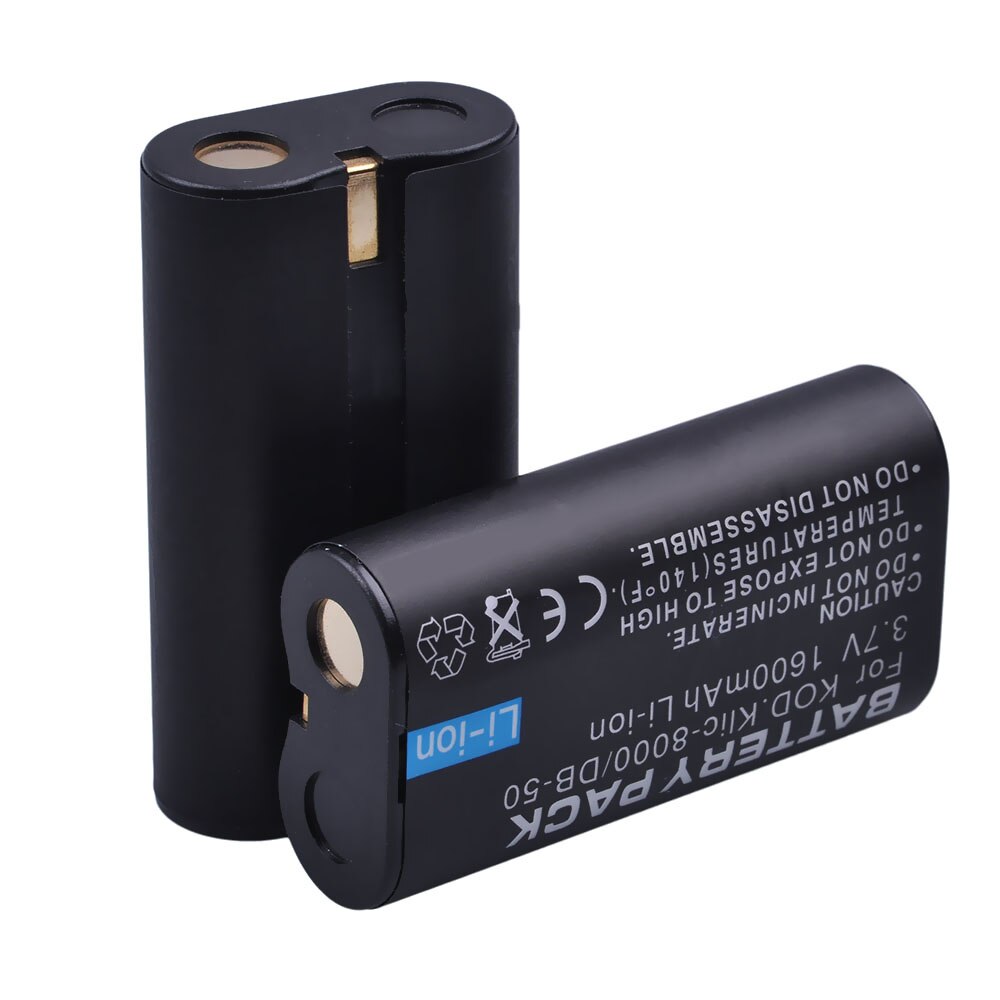 2 stücke KLIC-8000 KLIC 8000 Batterie für Kodak Easyshare Zx1 ZxD Z612 Z712 Z812 Z1085 Z1015 Z1012 Z1485 Z8612 IST kameras Richo DB-50